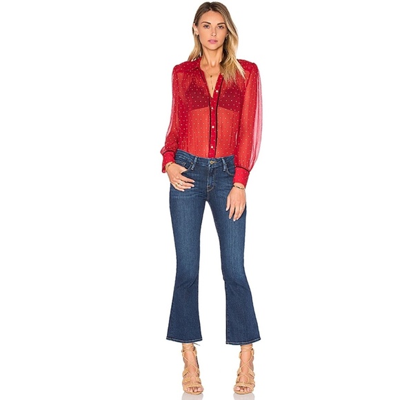 Frame Denim Denim - $210 NWT FRAME Le Crop Mini Boot-Cut Jeans Size 24